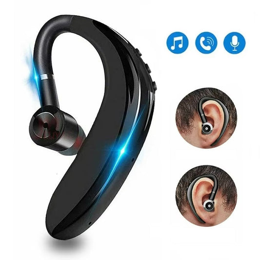 Wireless Bluetooth Headset with Noise Cancellation and Long Battery