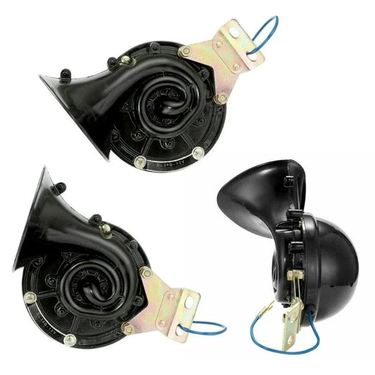 300DB 12V/24V Universal Snail Air Horn for Vehicles