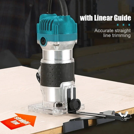 800W High-Speed Wood Router Electric Trimmer Tool
