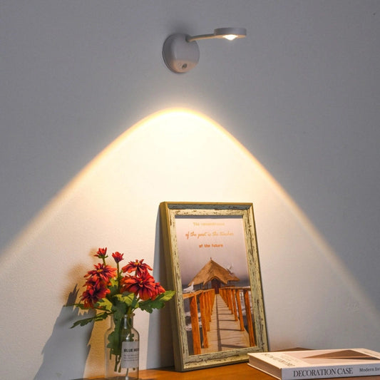 Wireless Motion Sensor Wall Light USB Rechargeable LED