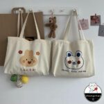 Handmade Cute and stylish canvas shoulder bag