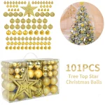 Christmas Balls Star Ornaments for Christmas Tree Decoration