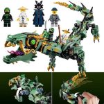 Flying Mecha Dragon Building Blocks: 3D Assembly Model Toys for Kids