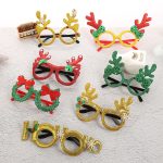 Christmas Glasses Frame – Xmas Party Decorations