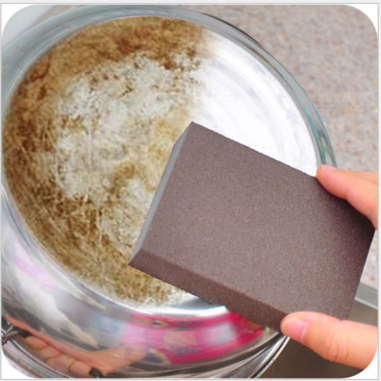 Magic Sponge Eraser for Descaling Stove Top Pots