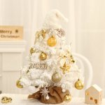 Movable LED Christmas Tree with Desktop Ornaments for Home Decoration