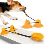 Interactive Suction Double Dog Toys for Molar Bite & Chewing