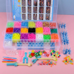 Loom Bands DIY Tool Kit for Girls – Weave Bracelets, Toys for Kids