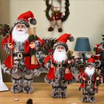 Large Santa Claus Christmas Decorations for Home – Happy New Year