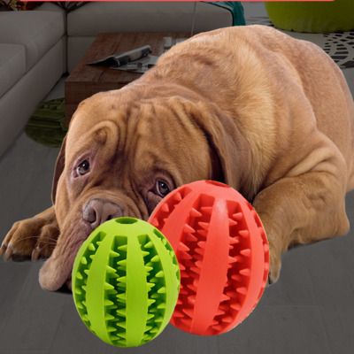 Stretchy Rubber Leaking Ball for Dogs – Funny Pet Tooth Cleaning Toys