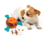 Interactive Dog Treat Dispenser Toy for Medium to Large Dogs – Chew & Play