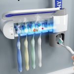 Antibacterial Toothbrush Holder & Toothbrush Sterilizer