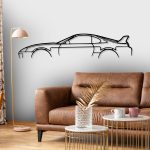 Car Silhouette Wall Sticker – Sports Cars Vinyl Art for Home Decor