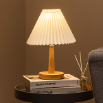 Nordic Pleated Table Lamp – Foldable, Adjustable, USB Powered