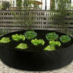 Round Planting Container Grow Bag Raised Garden Bed