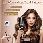 Automatic Curling Iron with Rotating Ceramic Tongs