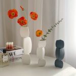 Nordic Irregular Ceramic Abstract Art Vase for Home Decor