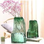 Creative Alien Rockery Glass Vase Simple Living Room Decorative Vase Ornaments Aquatic Flower Arrangement Dry Flower Vases