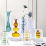 Nordic Creative Hydroponic Glass Vase for Home Decor