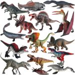 Triangular Dragon Tyrannosaurus Rex World Park Dinosaur Model Action Figures Toy For Kids