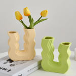 Morandi-inspired Ceramic Vases for Living Room Decor