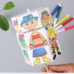 Handmade Educational Toys for Children: Drawing, Painting, Coloring, Rotating