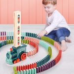 Automatic Domino Train Toy to Launch Set