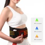 Infrared Heating Waist Massager with Vibration for Abdominal Pain Relief