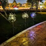 Solar Powered LED Stake Lights for Outdoor Decorating