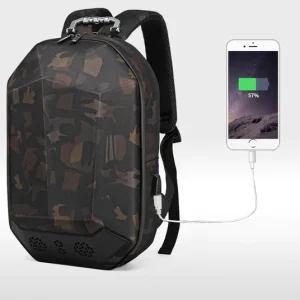 Most Functional Backpack: Bluetooth Speaker, Power Bank, Pressure Resistance, Large Capacity