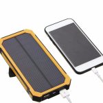 Waterproof Portable Solar Charger and Power Bank