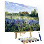 Paint By Number Diy Painting Kit – Lavender Field