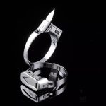 Stainless steel personal protection ring