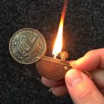 Medal Half Penny Lighter