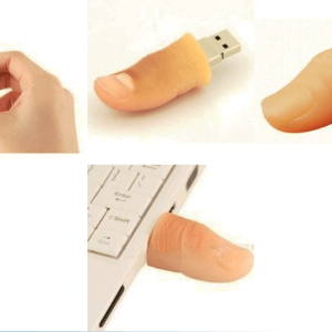 Thumb Shaped Flash Drive, Silicone Finger U Disk, USB Flash Memory Drive