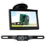 Wireless Backup Camera Car Rear View 5  Monitor Night Vision