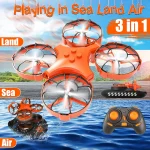 3 In 1 Air, Land & Water Hovercraft Drone