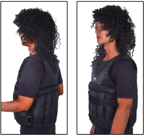 30Kg Adjustable Exercise Loading Weight Vest - Weighted Vest Adjustable For Exercise