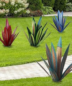 Anti-Rust Metal Tequila Agave Plant-Perfect For Garden