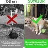 Dog Pooper Scooper, Poop Picker up for Dogs, Dog Pooper Scooper with Bag Attachment, Portable Foldable Dog Poop Catcher