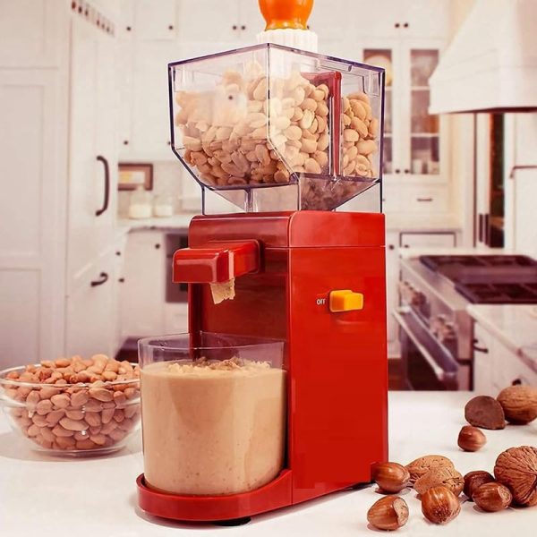 Electric Peanut Butter Maker Machine, Sesame Sauce Nut Grinder, Automatic Milling Grinding Machine