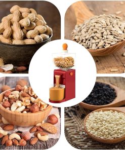 Electric Peanut Butter Maker Machine, Sesame Sauce Nut Grinder, Automatic Milling Grinding Machine