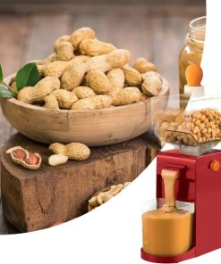 Electric Peanut Butter Maker Machine, Sesame Sauce Nut Grinder, Automatic Milling Grinding Machine