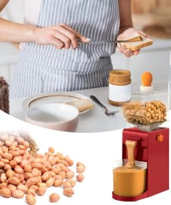 Electric Peanut Butter Maker Machine, Sesame Sauce Nut Grinder, Automatic Milling Grinding Machine