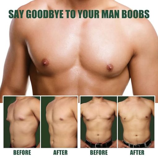 Gynecomastia Tightening Ginger Cream, Ginger Cream for Men, Effectively Shrinks Men Chest Tightening Ginger Cream