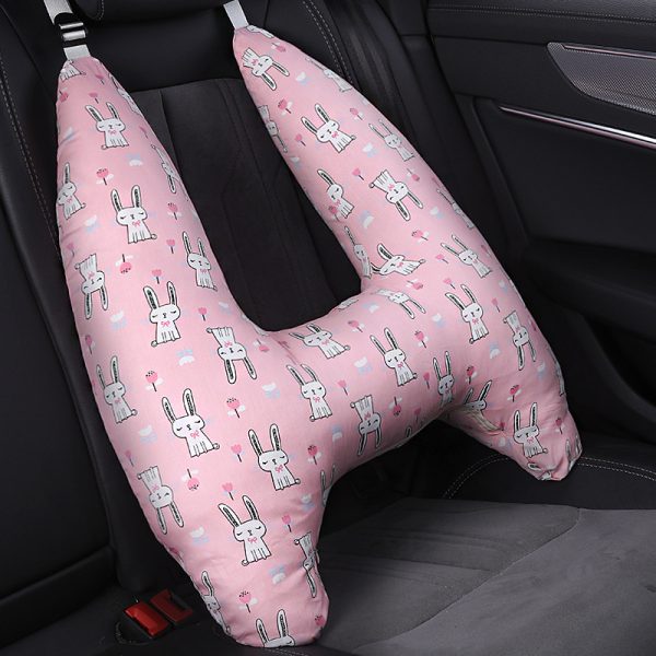 H-Shape Car Seat Pillow, Kids Car Pillows for Sleeping, Child Car Sleeping Head Support, Travel Neck Rest Car Seat Pillow