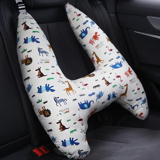 H-Shape Car Seat Pillow, Kids Car Pillows for Sleeping, Child Car Sleeping Head Support, Travel Neck Rest Car Seat Pillow