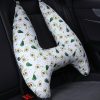 H-Shape Car Seat Pillow, Kids Car Pillows for Sleeping, Child Car Sleeping Head Support, Travel Neck Rest Car Seat Pillow