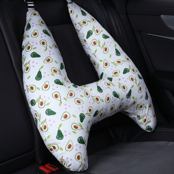 H-Shape Car Seat Pillow, Kids Car Pillows for Sleeping, Child Car Sleeping Head Support, Travel Neck Rest Car Seat Pillow