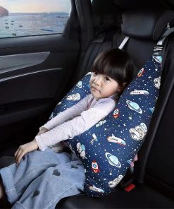 H-Shape Car Seat Pillow, Kids Car Pillows for Sleeping, Child Car Sleeping Head Support, Travel Neck Rest Car Seat Pillow